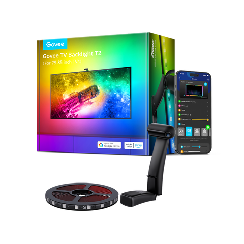 Набор адаптивной Ambilight подсветки для 75-85" диагонали, Govee Envisual TV Backlight T2, DreamView (H605C) H605C312 фото