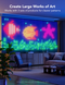 Govee Curtain Lights - розумна світлова штора RGBIC 520 LED H70B1 фото 2