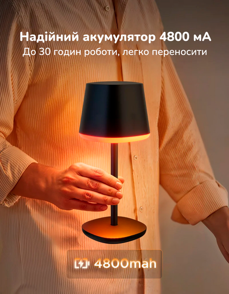 Умная беспроводная настольная лампа Govee Table Lamp Classic H1741 H1741 фото