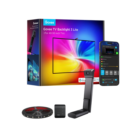 Набор адаптивной Ambilight подсветки для 40-50" диагонали, Govee Backlight 3 Lite Matter (H6097) H6094 фото