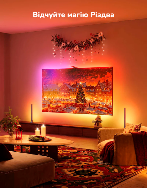Набор адаптивной Ambilight подсветки для 55-65" диагонали, Govee TV Backlight 3 Pro (H66A0) H66A0 фото
