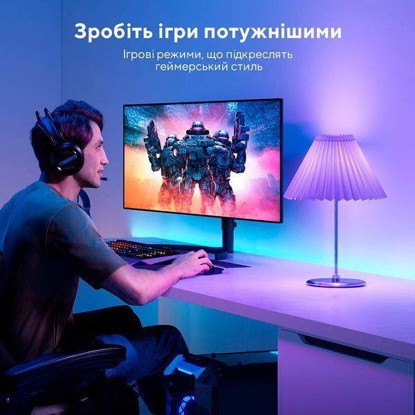 Розумна світлодіодна лампа Govee RGBW Smart LED Bulb H6004 E27 6974316999034 фото