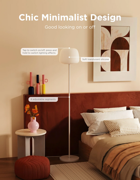 Govee Lantern Floor Lamp H1630 умный напольный светильник RGB с LuminBlend+ H1630 фото