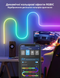 Розумна гнучка неонова LED стрічка 3 метри Govee RGBIC NEON ROPE 2 Біла Wi-Fi + Bluetooth Matter (H61D3) H61D3 фото 3