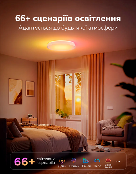 Govee Умный потолочный светильник 38cm RGBICWW Smart Ceiling Light Pro H60A6 H60A6C01 фото