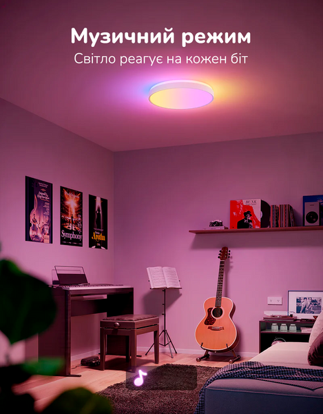 Govee Умный потолочный светильник 38cm RGBICWW Smart Ceiling Light Pro H60A6 H60A6C01 фото