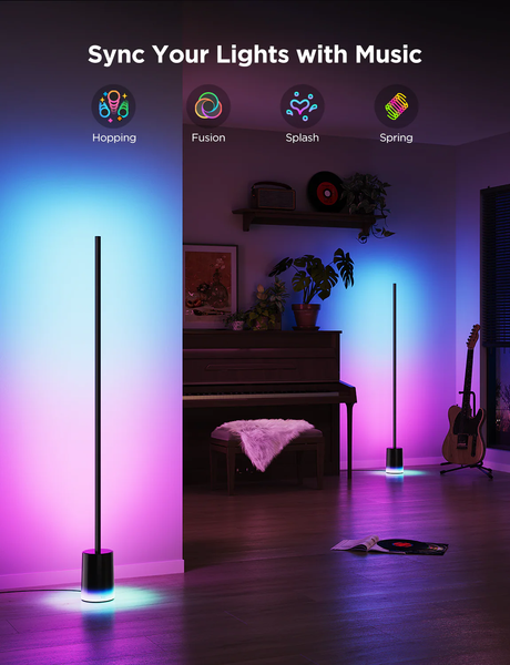Govee H607C Floor Lamp - умный торшер RGBICWW с поддержкой Matter 6974316999898 фото