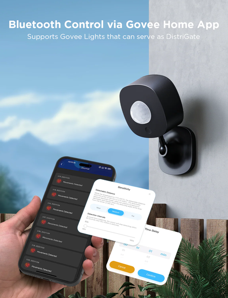 Govee Outdoor Motion Sensor H5129 - вуличний датчик руху H5129 фото
